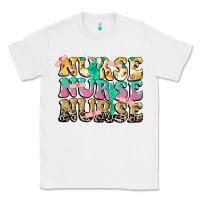 White Nurse Nurse Nurse Classic Tee - CowGirlArtShop