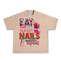 Burro eat sleep nails repeat bbs Urban Heavy Tee - BundleAndBundleShop