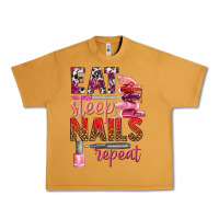 Peanut Butter eat sleep nails repeat bbs Urban Heavy Tee - BundleAndBundleShop