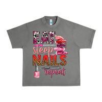 Tornado eat sleep nails repeat bbs Urban Heavy Tee - BundleAndBundleShop