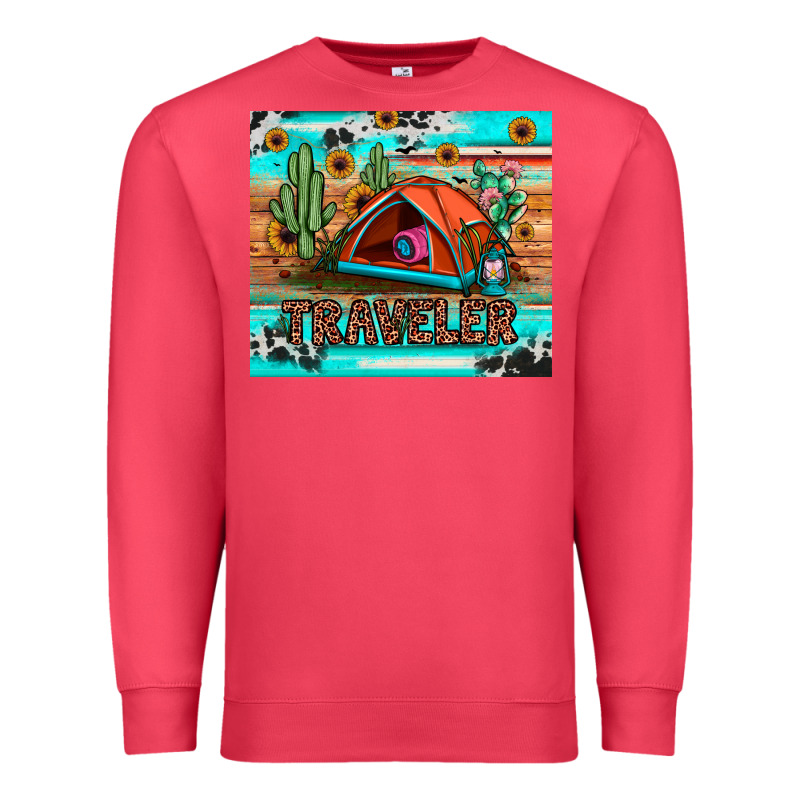 Traveler Tumbler Premium Sweatshirt by JahusDesignShop | Teevron