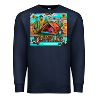Navy traveler tumbler Premium Sweatshirt - JahusDesignShop