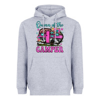 Heather Grey queen of the camper Heavyweight Hoodie - JahusDesignShop