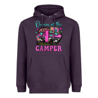 Plum queen of the camper Heavyweight Hoodie - JahusDesignShop