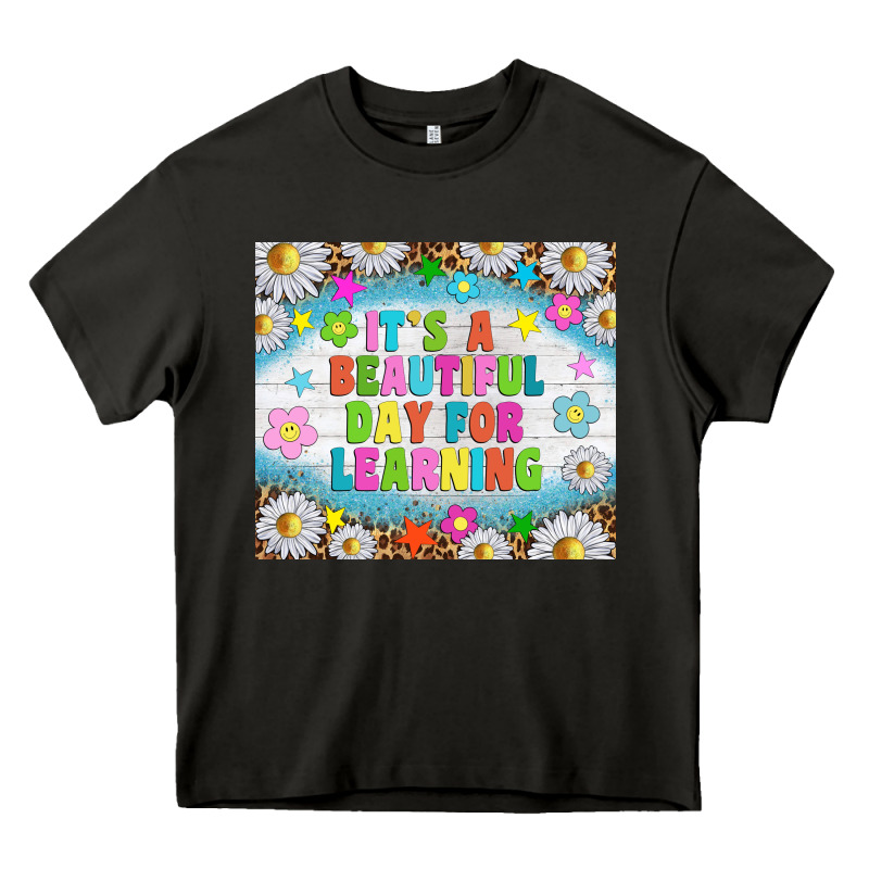 It's A Beautiful Day For Learning Tumblr Heavy Core Tee by TumblerDesignByShophia | Teevron