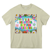 Mossy It's a beautiful day for learning tumblr Heavy Core Tee - TumblerDesignByShophia