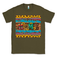 Army Green western home wind wheel sunflowers Classic Tee - Artiststas