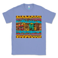 Colony Blue western home wind wheel sunflowers Classic Tee - Artiststas