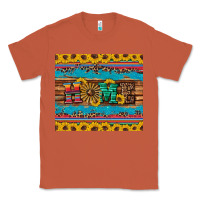 Copper western home wind wheel sunflowers Classic Tee - Artiststas
