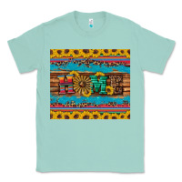Seafoam western home wind wheel sunflowers Classic Tee - Artiststas
