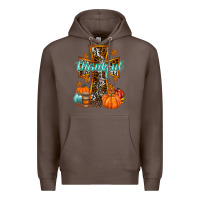 Coffee thankful cross Premium Hoodie - RacoonDesign
