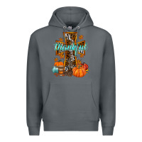 Rock thankful cross Premium Hoodie - RacoonDesign