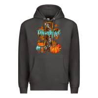 Smoke thankful cross Premium Hoodie - RacoonDesign