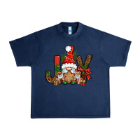 Navy joy christmas with gnome bbs Urban Heavy Tee - BundleAndBundleShop