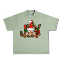 Oil Green joy christmas with gnome bbs Urban Heavy Tee - BundleAndBundleShop