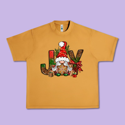 Joy Christmas With Gnome Bbs Urban Heavy Tee Designed By Bundleandbundleshop