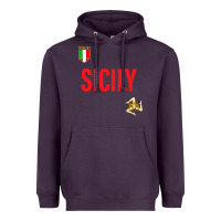 Plum sicily Heavyweight Hoodie - baoMotion