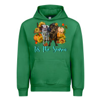 Emerald Tis The Season Cows Urban Hoodie - RanaPortraitStore