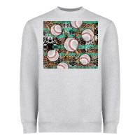 Heather Grey western baseball tumbler Heavyweight Sweatshirt - AdoDesignShop