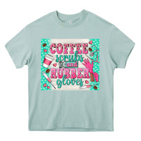 Arona coffee scrubs and rubber gloves Heavy Core Tee - TumblerDesignByShophia