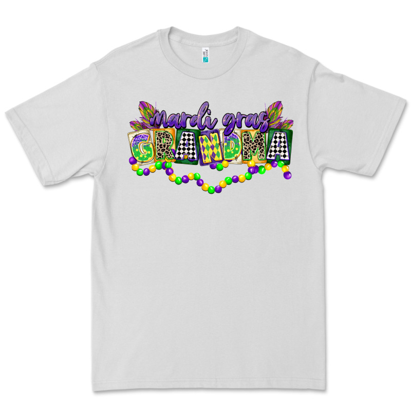 Mardi Gras Grandma Premium Tee by CowGirlArtShop | Teevron