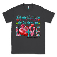 Smoke Let all that you do be done in love 1 corinthians Classic Tee - HowdyJamesFarm