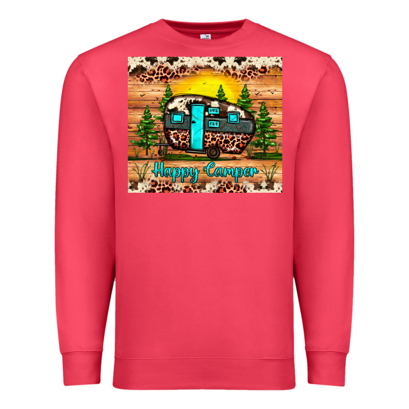 Happy Camper Premium Sweatshirt by JahusDesignShop | Teevron