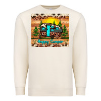Sandshell happy camper Premium Sweatshirt - JahusDesignShop