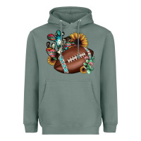 Sage football cactus sunflower Heavyweight Hoodie - JahusDesignShop