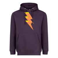 Plum LIGHTNING BOLT Heavyweight Hoodie - baoMotion