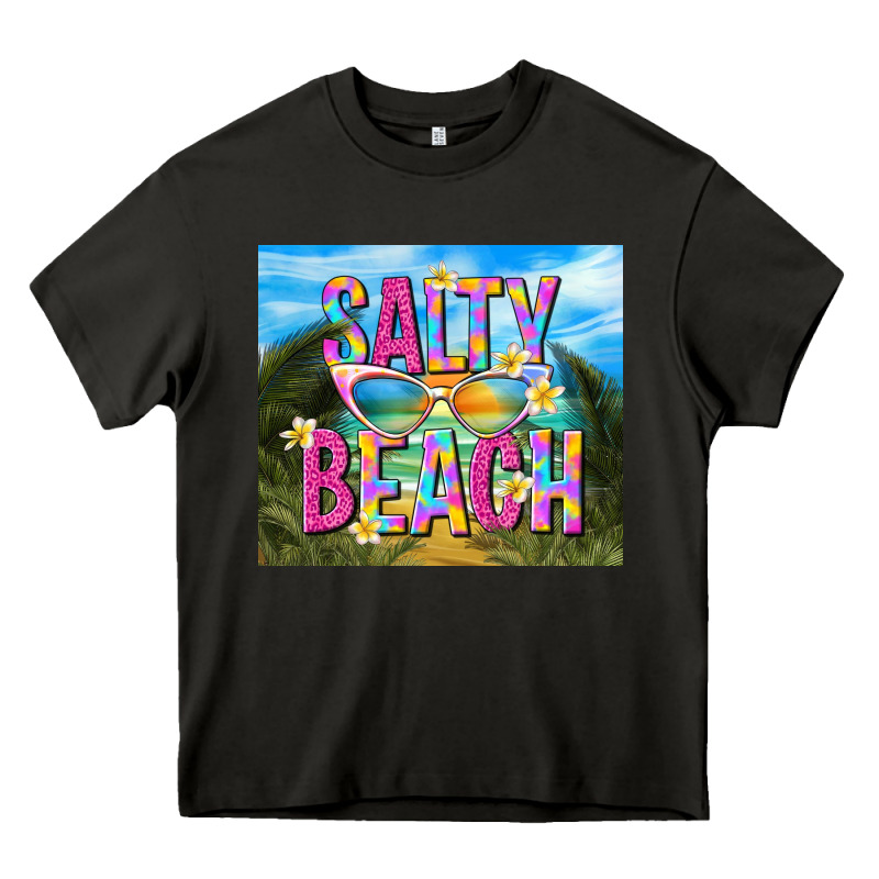 Salty Beach Heavy Core Tee by TumblerDesignByShophia | Teevron