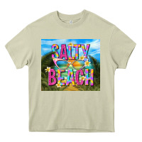 Mossy salty beach Heavy Core Tee - TumblerDesignByShophia