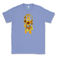 Colony Blue childhood cancer awareness dreamcatcher Classic Tee - Jasminsmagicworld
