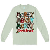 Matcha Merry Christmas Long Sleeve Tee - FaDigitalArtStudio