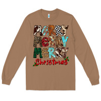 Toasted Coconut Merry Christmas Long Sleeve Tee - FaDigitalArtStudio