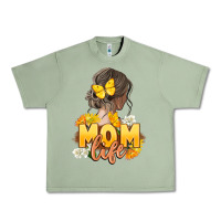 Oil Green Mom life Mother's Day Urban Heavy Tee - FaDigitalArtStudio