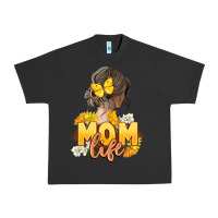 Pigment Black Mom life Mother's Day Urban Heavy Tee - FaDigitalArtStudio