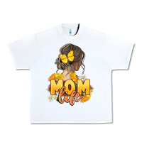 White Mom life Mother's Day Urban Heavy Tee - FaDigitalArtStudio