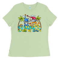 Matcha Summer Gnomes Ladies Tee - CowCowDesign