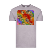 Vintage Zinc Pride rainbow leopard design Vintage Tee - FaDigitalArtStudio