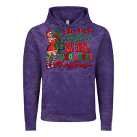Cloud Purple Just A Girl Who Loves Christmas Vintage Hoodie - FaDigitalArtStudio