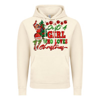 Vintage Artic Just A Girl Who Loves Christmas Vintage Hoodie - FaDigitalArtStudio