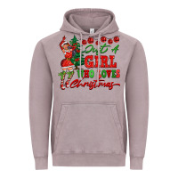 Vintage Zinc Just A Girl Who Loves Christmas Vintage Hoodie - FaDigitalArtStudio