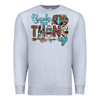 Heather Grey back that thang up Premium Sweatshirt - JahusDesignShop