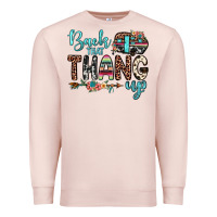 Pale Pink back that thang up Premium Sweatshirt - JahusDesignShop