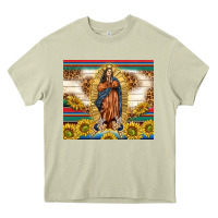 Mossy our lady of guadalupe Heavy Core Tee - TumblerDesignByShophia
