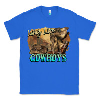 True Royal Long live Cowboys boots hat Classic Tee - HowdyJamesFarm