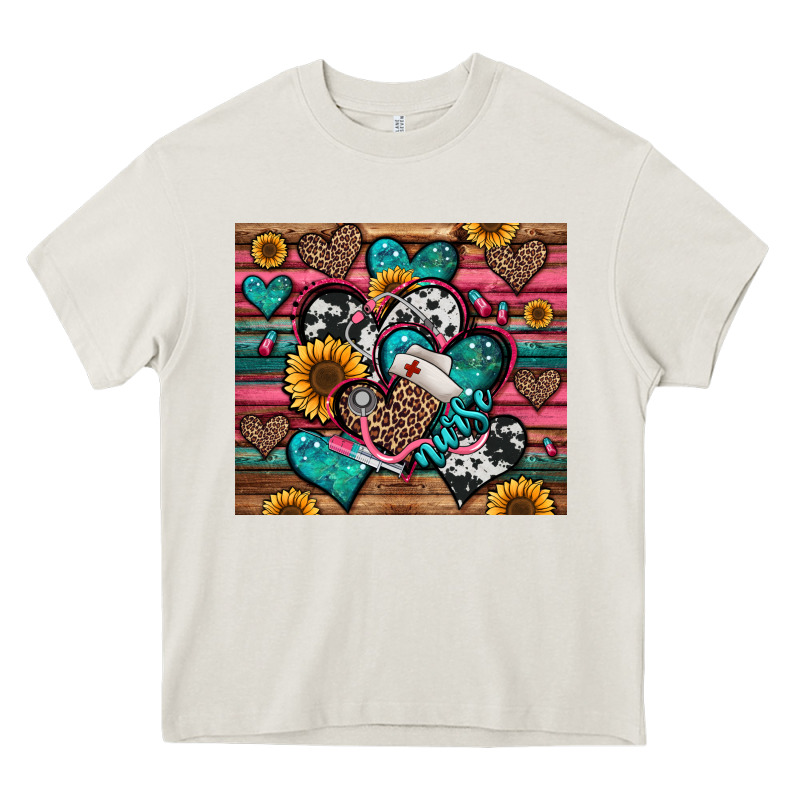 Nurse Hearts Heavy Core Tee by Jasminsmagicworld | Teevron