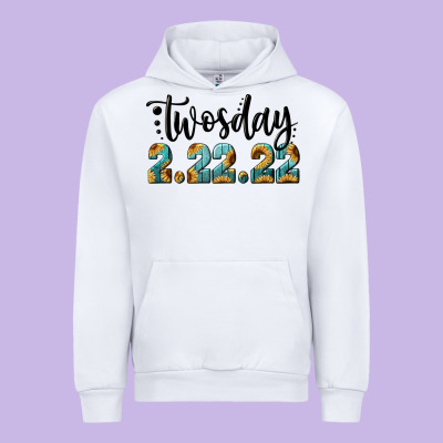 Twosday Urban Hoodie Designed By Ranaportraitstore