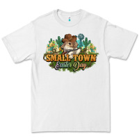 White Small town Easter Day Premium Tee - HowdyJamesFarm